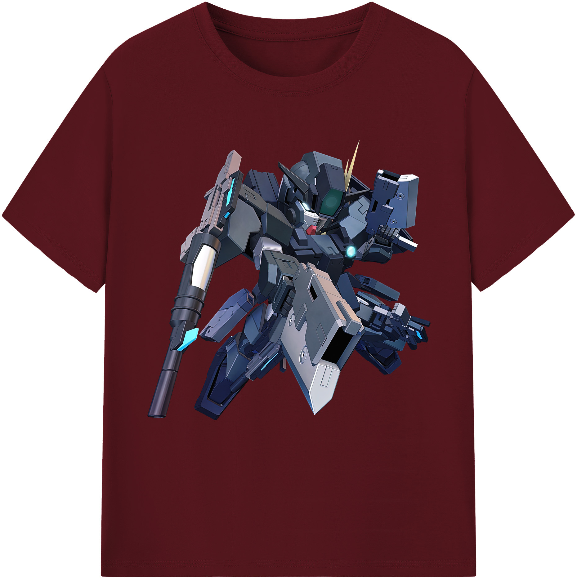 （画像用） 機動戦士ガンダム Mobile Suit Gundam 綿100％半袖Tシャツ（フロントプリント）